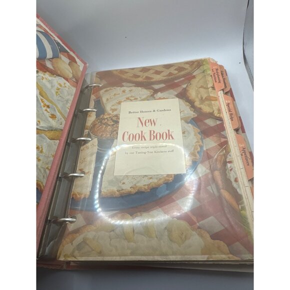 Better Homes and Gardens Binder Cookbook 1953 Cover Broken Loose Pages - Picture 6 of 11